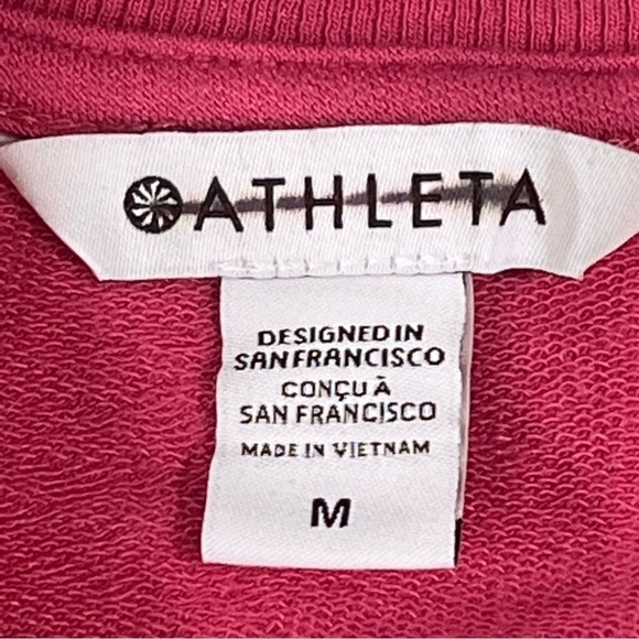 ATHLETA WOMEN'S LONG SLEEVED PULL OVER SWEATSHIRT STYLE TOP - Picture 14 of 15